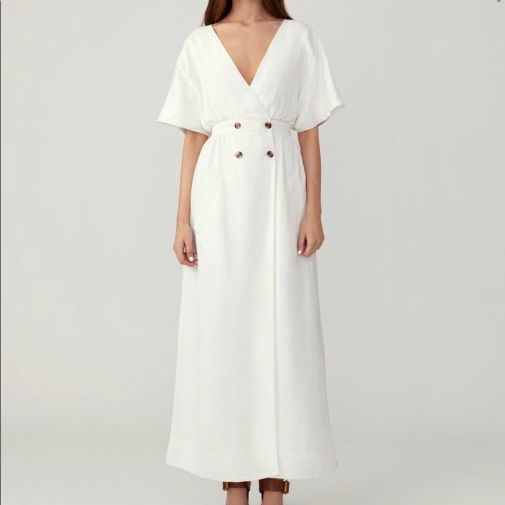 NWT Dolman Linen Dress- Fame and Partners